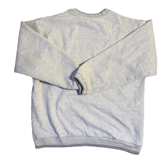 Vintage DIPORT USA Gray Crewneck Sweatshirt L 80s 90s Blank Workwear - Picture 9 of 10